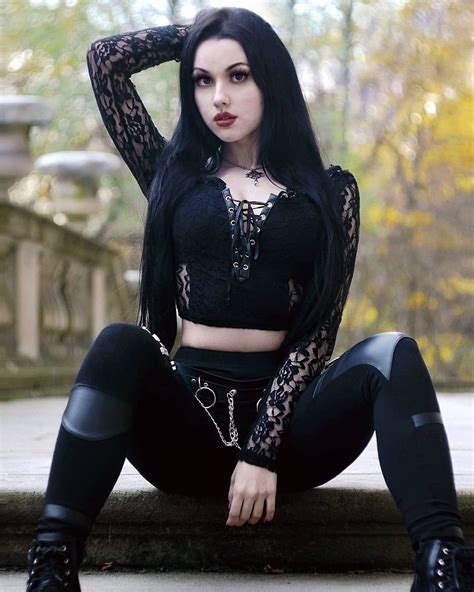 busty goth girl|Goth girl .